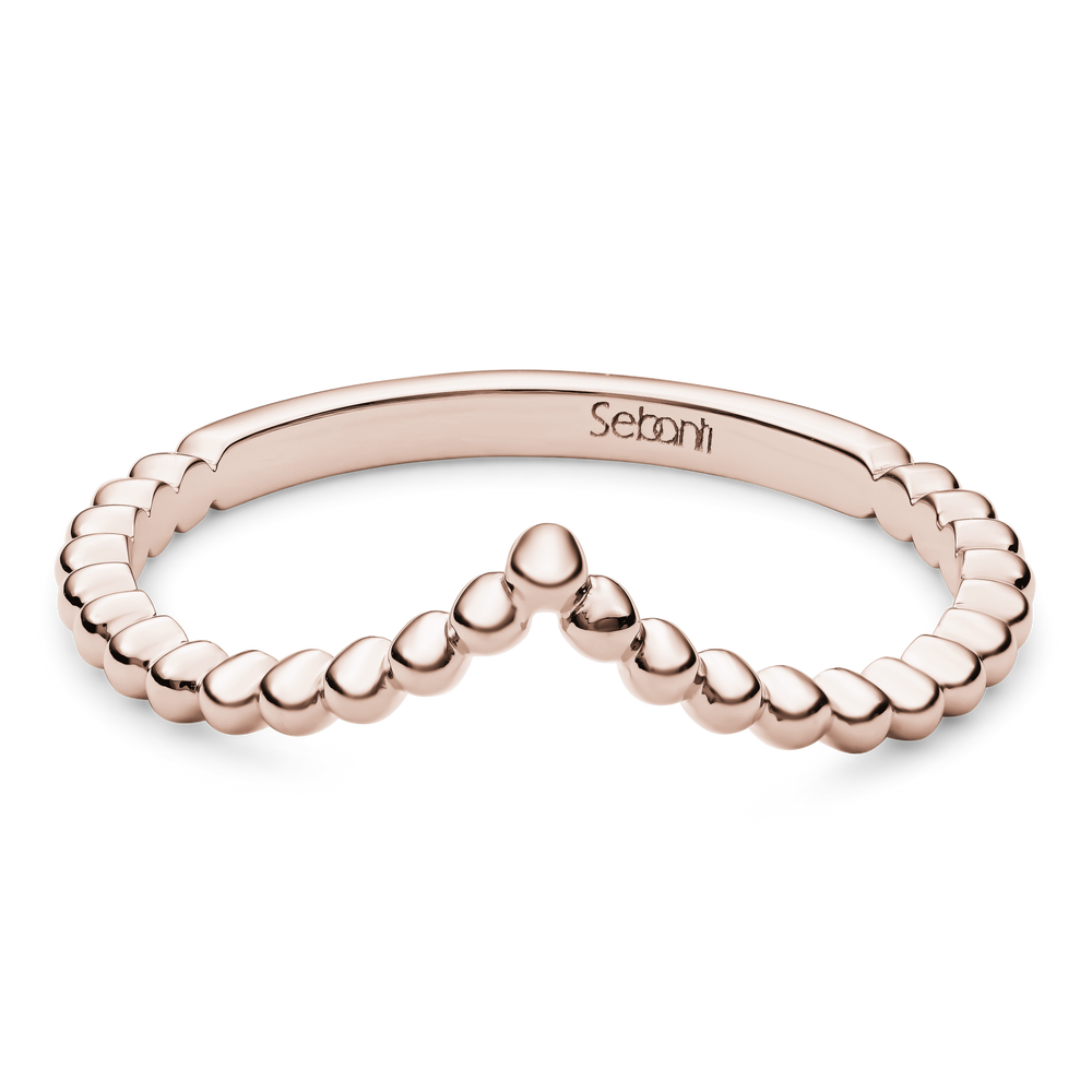 
                  
                    V Shaped Stackable Band
                  
                