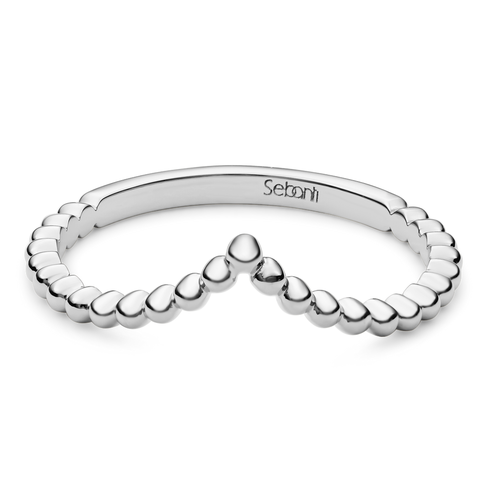 
                  
                    V Shaped Stackable Band
                  
                