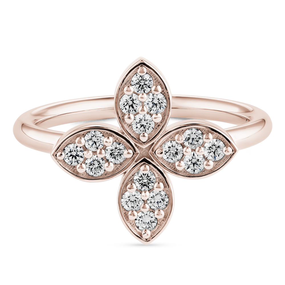 
                  
                    Floral Diamond Ring
                  
                
