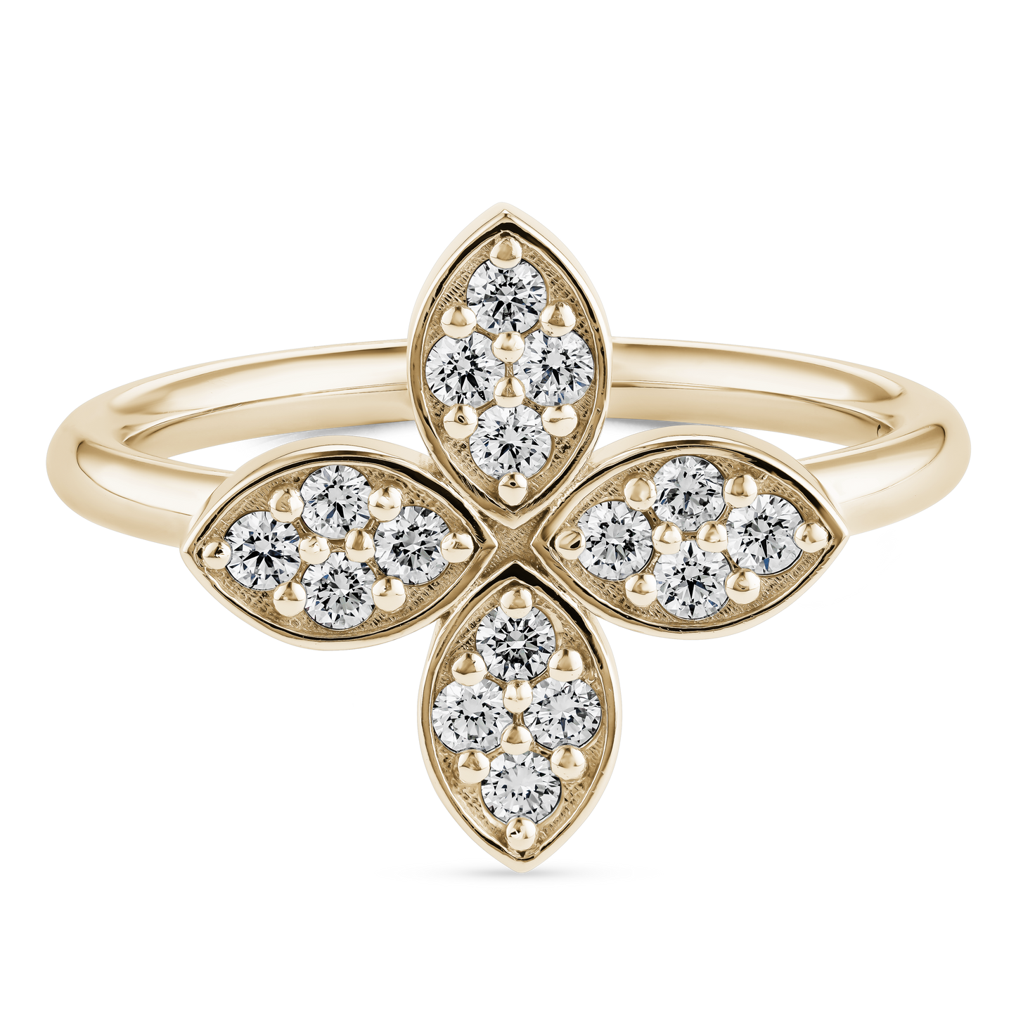 
                  
                    Floral Diamond Ring
                  
                